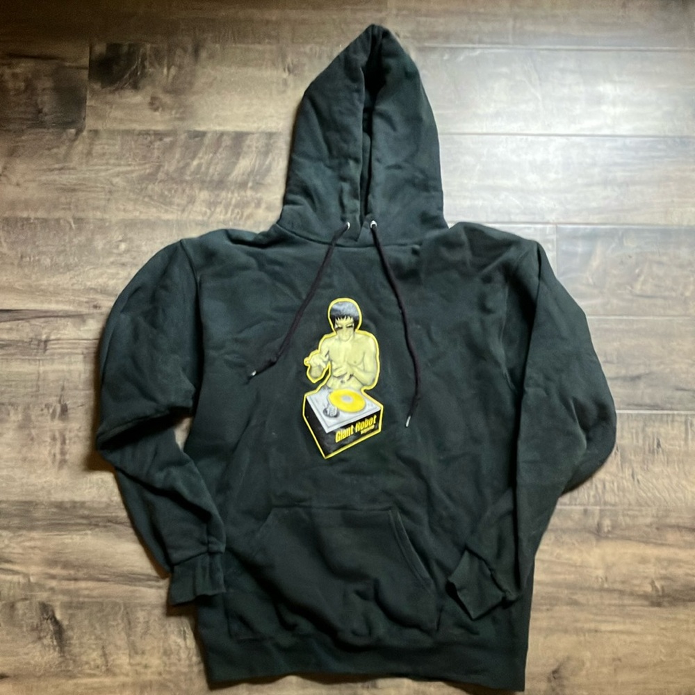 Giant Robot Bruce Lee Hoodie